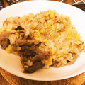 みさたん！'s cooksnap of when they made 牛切り落とし肉でステーキ風ピラフ♪.