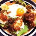 ミトン母ちゃん's cooksnap of when they made 簡単♪ジューシー!!!和風ハンバーグ♡.
