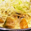 ☆あやっぷー☆'s cooksnap of when they made 秋鮭のちゃんちゃん焼きINかぼちゃチーズ.