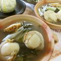 ☆Rokko☆'s cooksnap of when they made ベビーホタテとわかめの味噌汁.