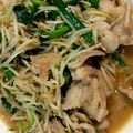 クック9KKDE0☆'s cooksnap of when they made 簡単！ニラともやしのスタミナ豚肉炒め.