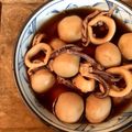 ココママきのみん's cooksnap of when they made 9月里芋といかの煮物甘め(お弁当可).