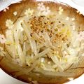 らん໒꒱'s cooksnap of when they made 超簡単♡一番基本のもやしのナムル.
