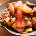 喜屋武玉美's cooksnap of when they made 味付け簡単♪豚と大根の味噌炒め.