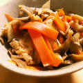喜屋武玉美's cooksnap of when they made キャベツと舞茸の油揚げ入り煮浸し.