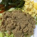 しあはー's cooksnap of when they made 九陽　おからたっぷり♪ヘルシー鶏そぼろ.