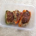 ✳︎三✳︎'s cooksnap of when they made ピーマンの肉詰め♪簡単ハンバーグのたね.