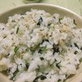 mcc5646's cooksnap of when they made 爽やか美味しい！春菊の混ぜご飯.