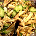 goomer's cooksnap of when they made きゅうりとなす みょうがの超簡単お漬物.