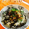 ryu☆ryu's cooksnap of when they made 鯵のなめろうでダシ茶漬け.