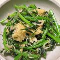 mcc5646's cooksnap of when they made ご飯がすすむ～春菊の茎炒め.