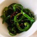 ﾊﾗﾍﾟｺあおむし's cooksnap of when they made 食卓に▷レンジで！ピーマンの塩昆布ナムル.