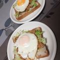 よちりん's cooksnap of when they made 売れる！レタス納豆目玉焼きトースト！.