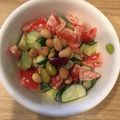クックキーコ's cooksnap of when they made ツナ缶オイルできゅうり&トマトのサラダ.