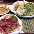 setzerTAKA's cooksnap of when they made タチウオとしその葉と梅肉の天ぷら.