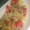 りゆじゅん2's cooksnap of when they made 昔なつかし洋食焼・ネギたっぷり和風チヂミ.