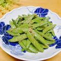 ルパンのかあさん☆彡's cooksnap of when they made スナップえんどうの ごま和え(o^^o).