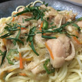 とり・ちえ's cooksnap of when they made HOTな☆鶏のみぞれスパ☆（和風）.