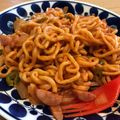 kco223's cooksnap of when they made ちゃんぽん麺のナポリタン【ちゃポリタン】.