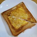 だんご３くん's cooksnap of when they made フライパンで作るクロックムッシュ♡.