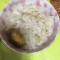 ネコのみさき's cooksnap of when they made 圧力鍋で栗おこわ.