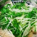 torisantom's cooksnap of when they made 手軽でヘルシー♪『水菜のポカポカ湯豆腐』.