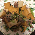 にむばすしゅたーぜん's cooksnap of when they made 小松菜と豚肉と厚揚げの中華炒め.