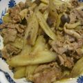 ブブシユカ's cooksnap of when they made 牛肉としめじとごぼうの甘辛.