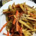 しゅうなひと322's cooksnap of when they made さつまいもと人参のきんぴら【JA福岡市】.