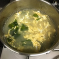 べいびーここ's cooksnap of when they made 簡単 ワカメと春雨 卵の中華スープ.