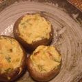 dimbula121's cooksnap of when they made 居酒屋メニュー☆椎茸の明太ネギマヨ焼き.