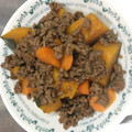 あいすくりんすき's cooksnap of when they made かぼちゃとひき肉の簡単うま煮.