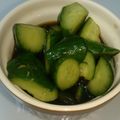 makichaki's cooksnap of when they made 簡単ナイロン袋deきゅうり甘酢醤油浅漬け.