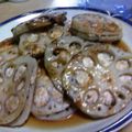 けんけんち's cooksnap of when they made 簡単れんこんの鶏はさみ焼き♪.