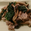 湊ひぃろ's cooksnap of when they made ツルムラサキとしめじの炒め物.