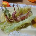 湊ひぃろ's cooksnap of when they made ゴーヤとウィンナーの天ぷら.