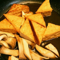ちるちるっぺ's cooksnap of when they made 厚揚げとしめじの甘辛炒め☆.