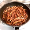 Moon゜'s cooksnap of when they made 豚巻きなすのポークチャップ風☆.