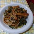 ラリー＆サラ's cooksnap of when they made ゴーヤとさつま揚げのオイスター炒め.