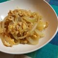 いしまいﾁｬﾝ's cooksnap of when they made 玉ねぎの卵とじウスターソース味.