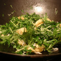 redpeony's cooksnap of when they made 水菜としらすのサッと炒め.