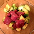 ☆クックhi☆'s cooksnap of when they made まぐろアボカド漬け※常備菜※331タレ.