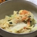 dommie35's cooksnap of when they made 簡単★かにとキャベツの卵炒め.