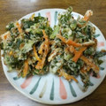 kaoriss's cooksnap of when they made 大根葉の掻き揚げ.
