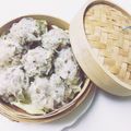 ÜCÖ♪'s cooksnap of when they made 手作り 花シュウマイ.