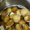 クックIWL9ZB☆'s cooksnap of when they made 栗の甘露煮.