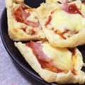 なむい's cooksnap of when they made 乗っけて焼くだけ！油揚げのピザ.