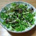 えりまる！'s cooksnap of when they made 豆苗とシラスの簡単サラダ☺️ナムル風.