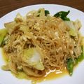 ねこタヌキ's cooksnap of when they made 長ネギとしらたきの卵とじ.