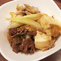 パッシーユ's cooksnap of when they made 母直伝！簡単&節約！すき焼風肉玉どうふ煮.